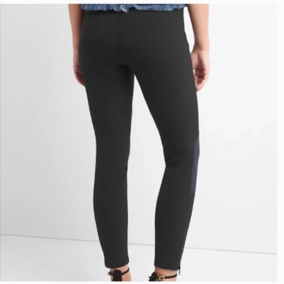GAP Sculpt  Faux Suede Sleek Zipper Ankle Leggings - Picture 3 of 16